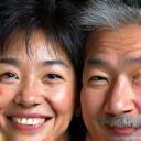 笑顔の佐藤夫妻